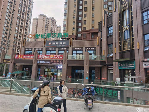 出租城北 成熟商铺 昭示性强 人气旺带连廊