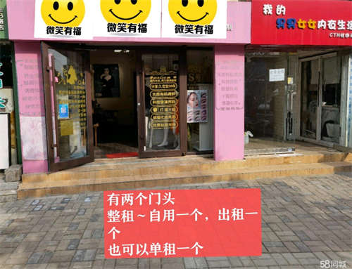 出租转让芝罘区三马临街门头房，也可空转