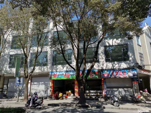 出租临街旺铺，一至四层，带停车场，顶层花园，价格面议