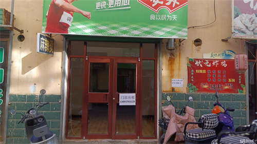 出租门面可用于个人经营，适用于各类经营