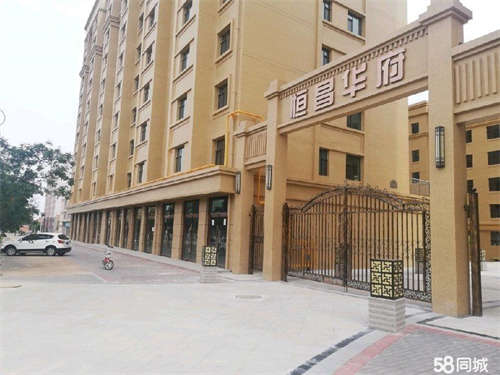 出租市三中新校区南门对面恒昌华府小区北门口间商铺