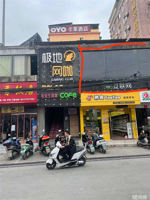 出租临街二楼门面出租位置好