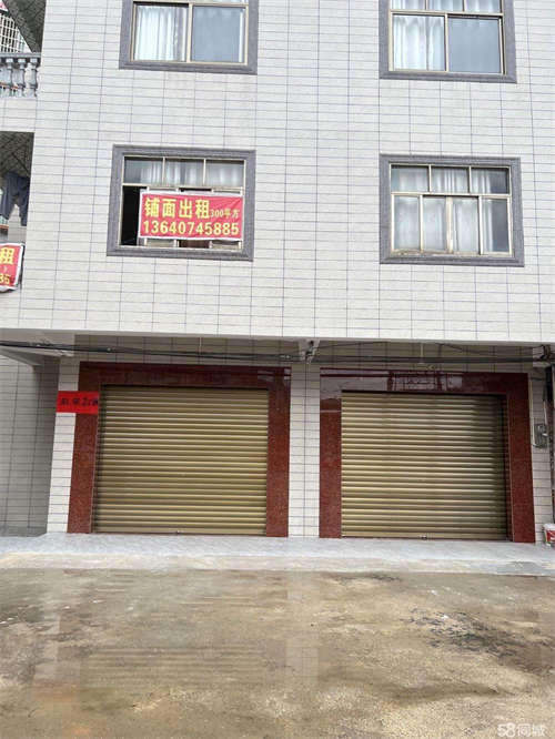 出租一楼是300平 可单租一层 二三层200平 可租面积700