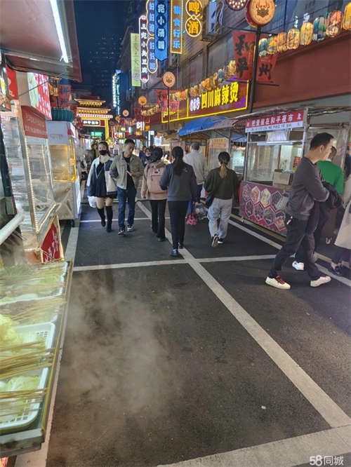 出租和平夜市摊位，靠罗家井这边，具体面议。