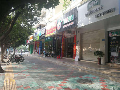 出租无转让费，前埔华林东盛花园一期40平沿街店面房东直租