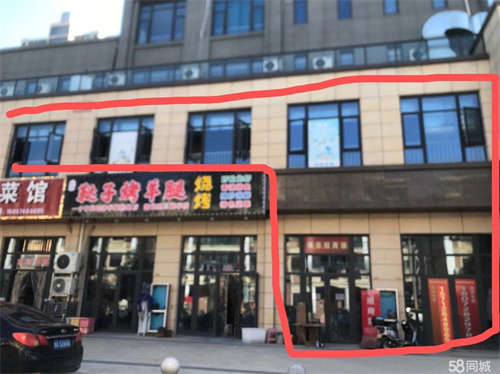 出租新天地 大学城 沿街商铺 可外摆招各类餐饮