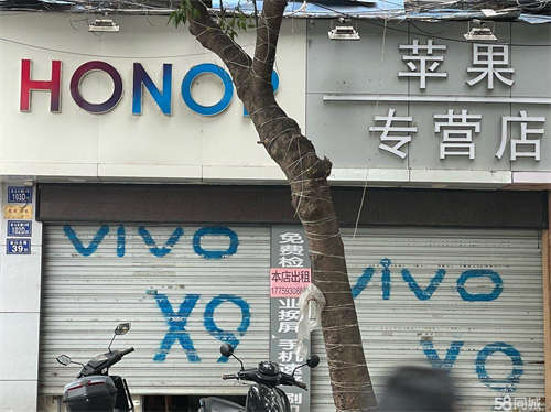 出租两间临街店面出租，市中心位置