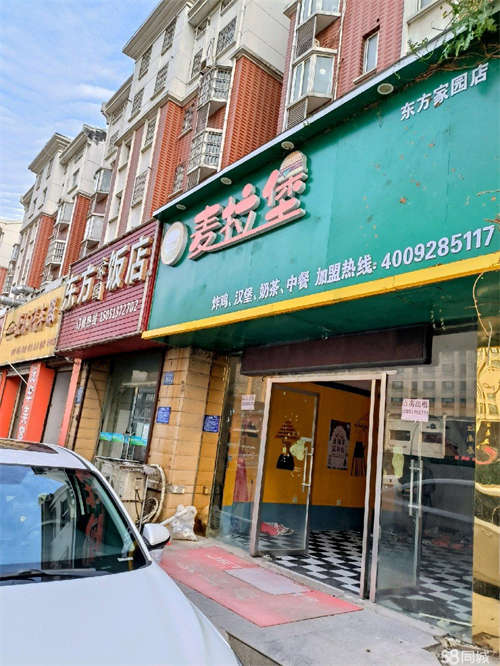 出租东方家园北门门市出租 二附小门市 金润城正对门 有二楼