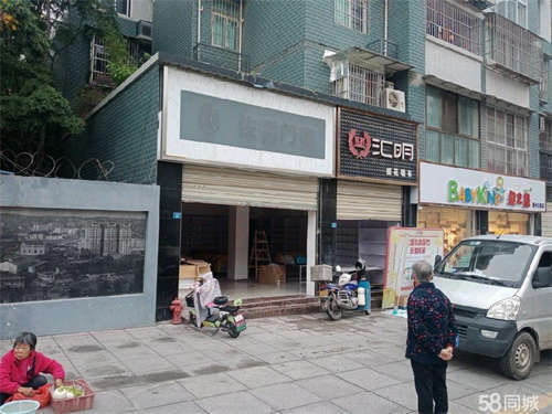 出租坐拥几万人闹市街区社区底商，人流量大