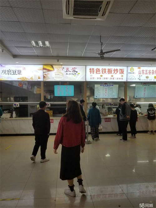 出租转让！三峡大学食堂档口火热招商，人流量大，生意稳定