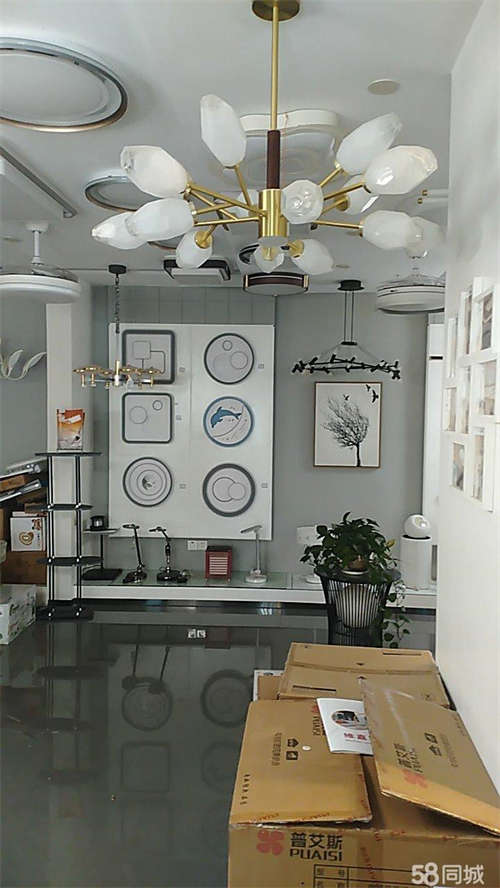 转让现代商城灯具市场是宁波大的灯具市场，客流很多
