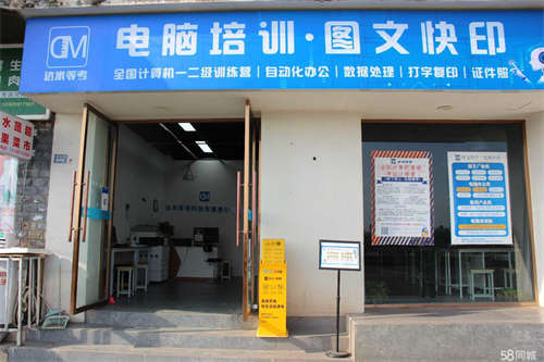 转让市中老公园临街门面 图文店