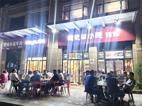 转让临街1，2层，外摆面积大