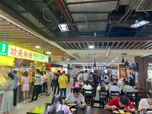 出租周口职业技术学院一楼更换饭类小吃，管理方便日营4千
