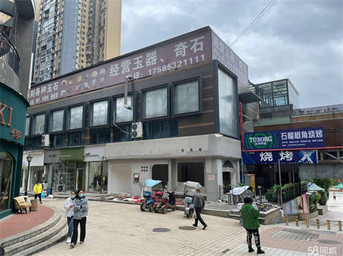 出租招商花园门面转让。人流量大